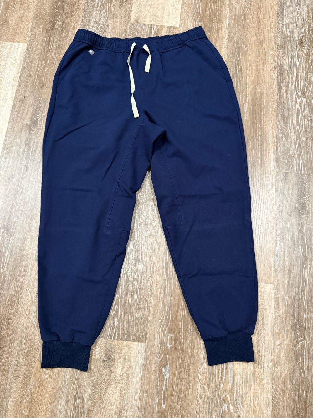 Figs Men's Navy Drawstring Jogger Scrub Pants